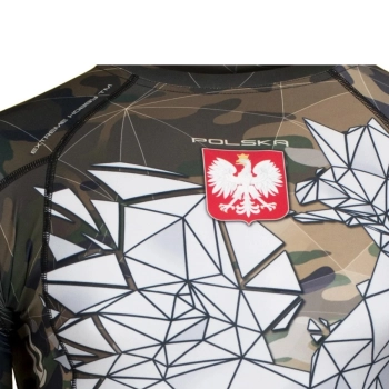 Extreme Hobby Short Sleeve Rashguard Polska Camo