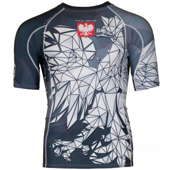 Extreme Hobby Short Sleeve Rashguard Polska Grey (szary)
