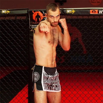 Extreme Hobby Spodenki Muay Thai Moko Czarne