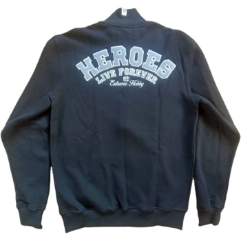 Extreme Hobby Sweatjacket Heroes - bluza rozpinana czarna