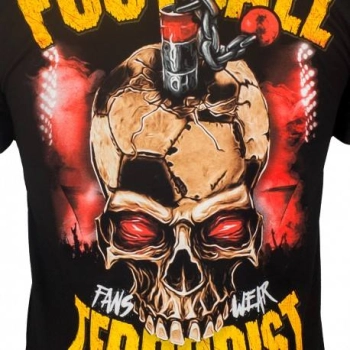Extreme Hobby T-Shirt Football Terrorist Czarny