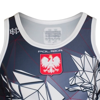 Extreme Hobby Tank Top Rashguard Polska Grey