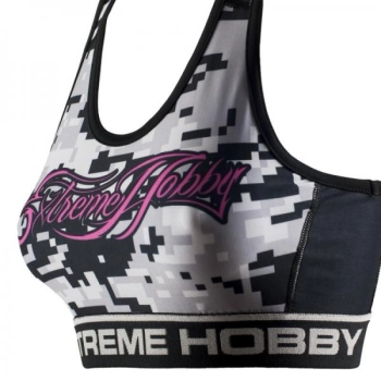 Extreme Hobby Top Damski Digital Camo Grey