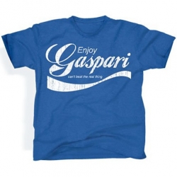 Gaspari Nutrition T-shirt Enjoy Gaspari Blue
