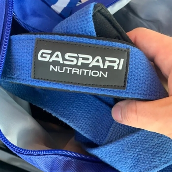Gaspari Nutrition Lifting Straps Blue - paski do podnoszenia ciężarów - Niebieskie