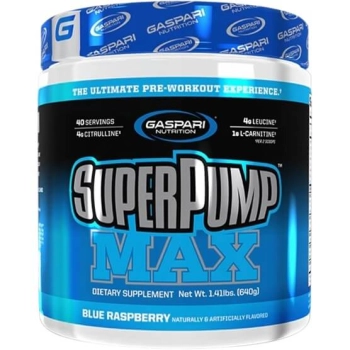 Gaspari SuperPump Max 640g blue raspberry