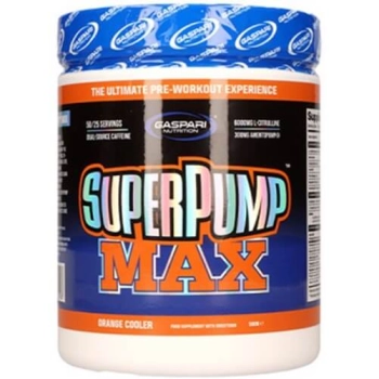 Gaspari Nutrition Super Pump Max 500g orange cooler