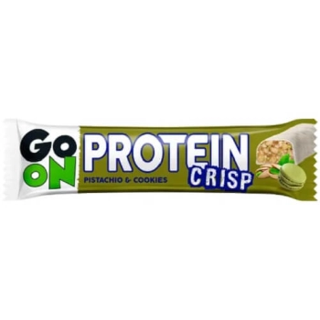 GO ON Protein Crisp - baton białkowy pistachio & cookies