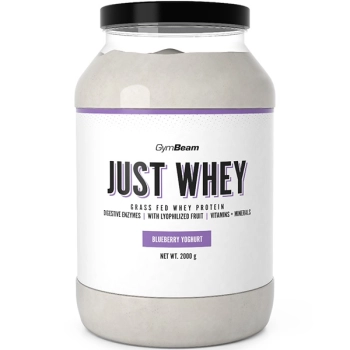 GymBeam Just Whey 2000g jogurt jagodowy