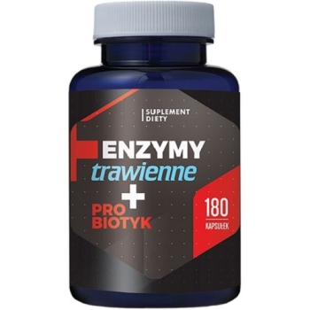 Hepatica Enzymy Trawienne + Probiotyk 180 kaps.