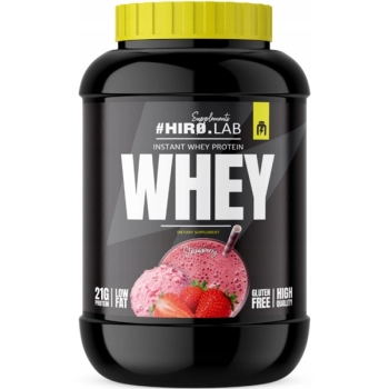 HIRO.LAB Instant Whey Protein 2000g truskawka