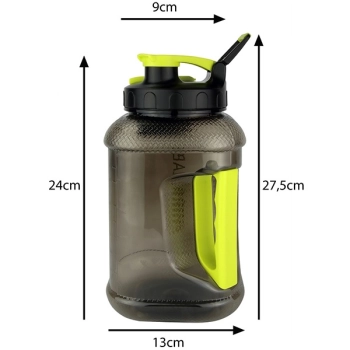 HIRO.LAB Water Jug Crater Cap - Kanister / Butelka na siłownię - 1,89l