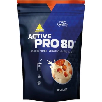 Inkospor Active Pro 80 500g – odżywka białkowa o smaku orzecha laskowego