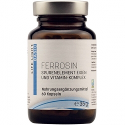 Life Light Ferrosin - żelazo + witaminy 60 kaps.