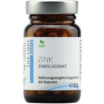 Life Light Zinc - Glukonian Cynku 60 kaps.