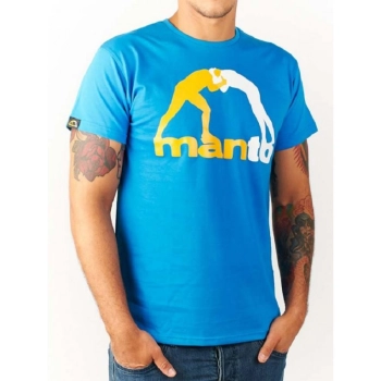 MANTO T-Shirt Classic Blue - Koszulka Niebieska