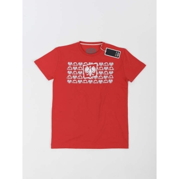 MANTO T-Shirt Herb Polska - Koszulka Czerwona