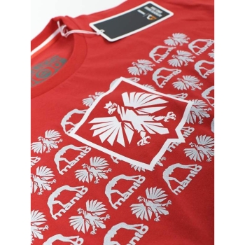 MANTO T-Shirt Herb Polska - Koszulka Czerwona