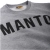 MANTO Crewneck ARC Bluza Szara (jasny melanż)