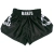 MANTO Spodenki Muay Thai Dual Czarno-Srebrne