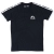 MANTO T-Shirt Stripe Black - koszulka czarna