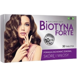 MBM Pharma Biotyna Forte 10mg 30 tabletek