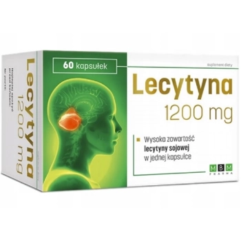MBM Pharma Lecytyna 1200 mg 60 kapsułek