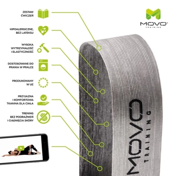 MOVO Power Band Hard - taśma treningowa