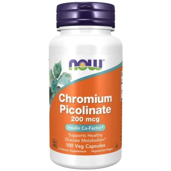 NOW Foods Chromium Picolinate 200 mcg 100 kaps.