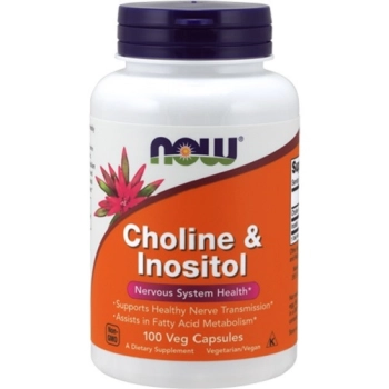 NOW Foods Choline & Inositol 100 kaps.