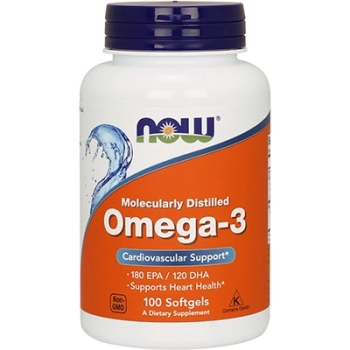 NOW Foods Omega-3 100 kaps.