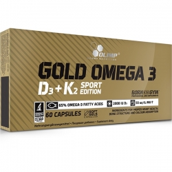 Olimp Gold Omega 3 D3 + K2 Sport Edition 60 kaps.