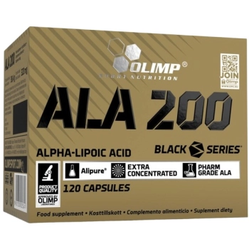 Olimp ALA 200 kwas alfa liponowy 120 kapsułek