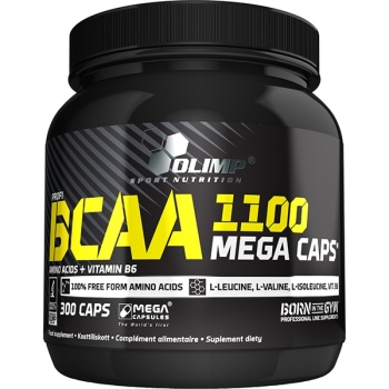 Olimp BCAA Mega Caps 1100mg 300 kaps.