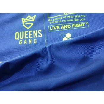 Olimp Women's Leggings Camo Blue&White - Legginsy damskie