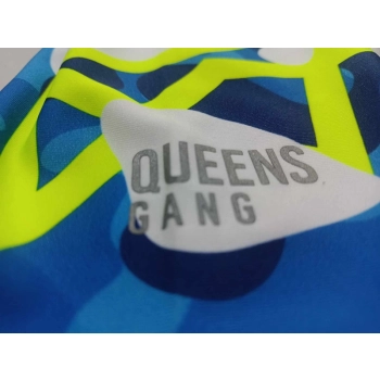 Olimp Women's Leggings Camo Blue&White - Legginsy damskie