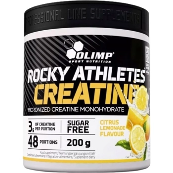 Olimp Rocky Athletes Creatine 200g citrus lemonade