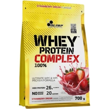 Olimp Whey Protein Complex 100% 700g truskawkowe białko
