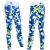 Olimp Women's Leggings Camo Blue&White - Legginsy damskie
