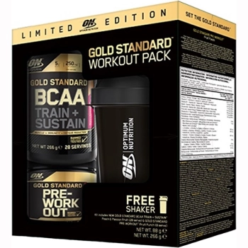 Optimum Nutrition Gold Standard Workout Pack + Shaker