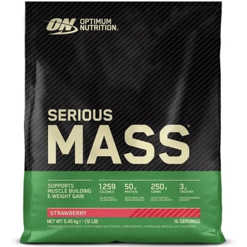 Optimum Nutrition Serious Mass 5.45 kg odżywka na masę