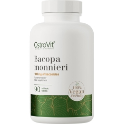OstroVit Bacopa Monnieri 200 mg - Bakopa Drobnolistna VEGE 90 tab.