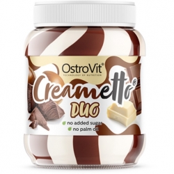 OstroVit Creametto Duo - krem mleczno-orzechowy 350g