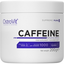 OstroVit Supreme Pure Caffeine - kofeina proszek 200g