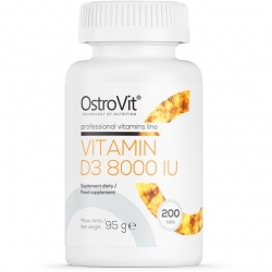 OstroVit Vitamin D3 8000 IU 200 tab.