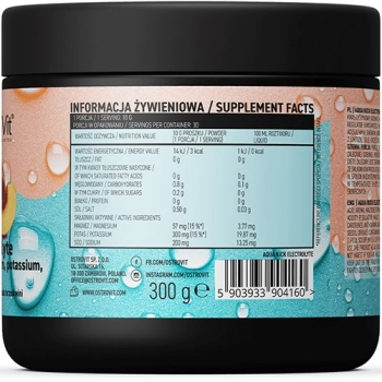 Ostrovit Aqua Kick Electrolyte - elektrolity 300g