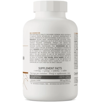 OstroVit Chromium 200 - Chrom 200 tab.