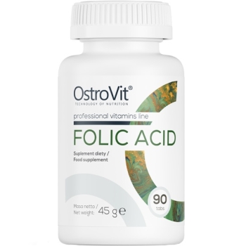 OstroVit Folic Acid - Kwas Foliowy 90 tab.
