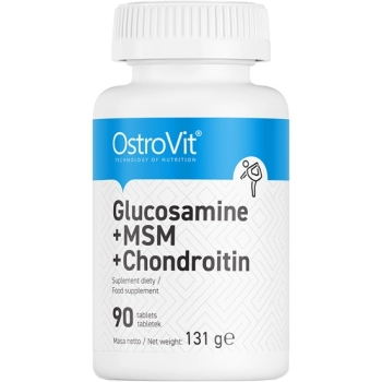 OstroVit Glukozamina + MSM + Chondroityna 90 tab.