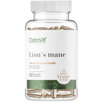 OstroVit Lion's Mane - Soplówka Jeżowata VEGE 60 kaps.